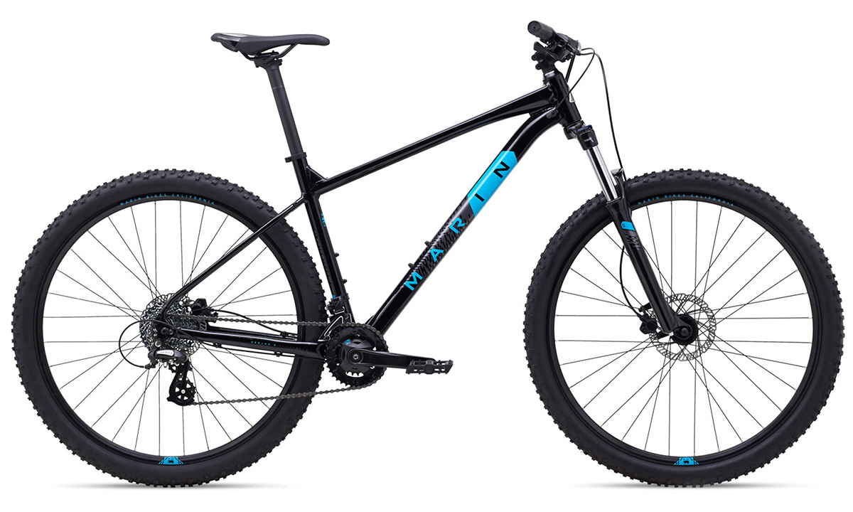 Фотография Велосипед Marin BOBCAT TRAIL 3 29" 2020, размер М, Черно-синий
